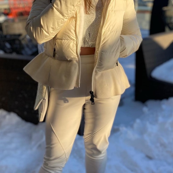 White Leather Pants - Picture 9 of 9